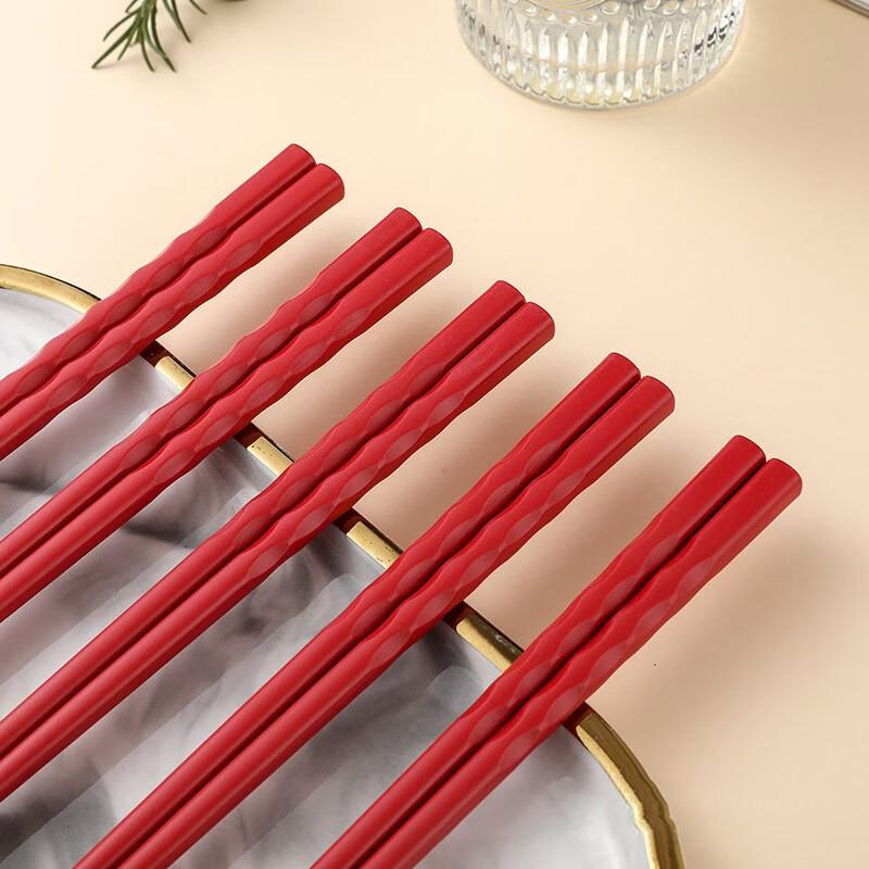 Anti-slip Alloy Chopsticks