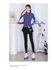 Women's Fleece-Lined Yoga Top: Warm, Quick-Dry, High-End Feel, Half-Zip, Long Sleeve. Perfect for Autumn/Winter Fitness.