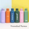 Personalised Thermos Large Vacuum Flask Stainless Steel Portable Thermos Bottle Outdoor Sports Water Bottle Travel Mug