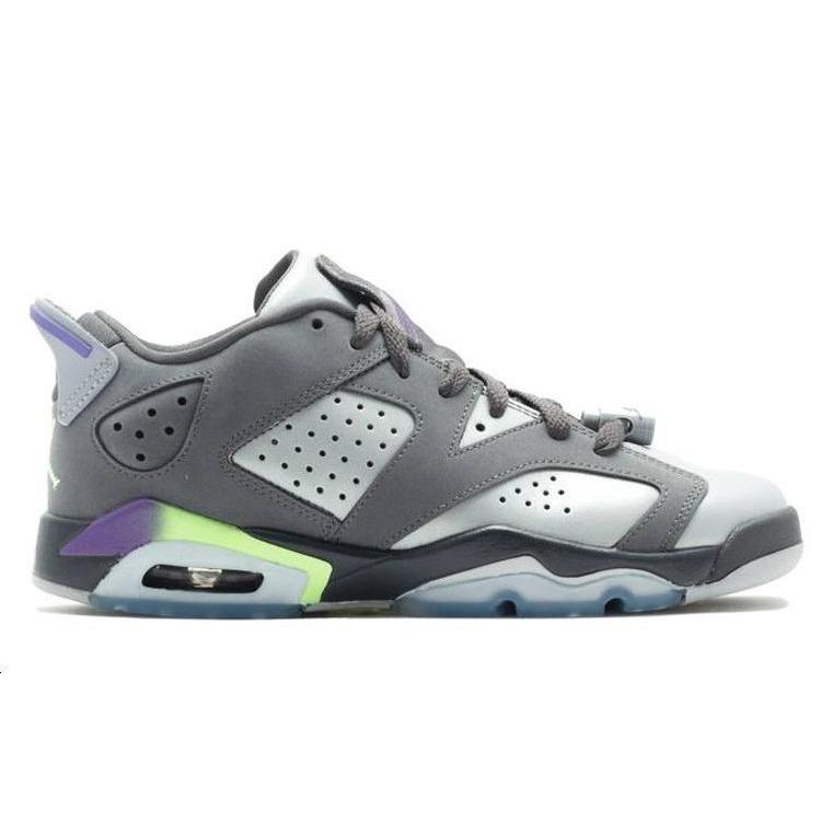 AIr Jordan 6 Low 'Dark Grey' Gs 768878-008