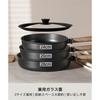 CAROTE Pot Lid, Frying Pan Cover for 24cm, 26cm, and 28cm Pans, Silicone and Glass Lid, Heat Resistant Up To 240C, Stylish and Cute, Space-saving, Di