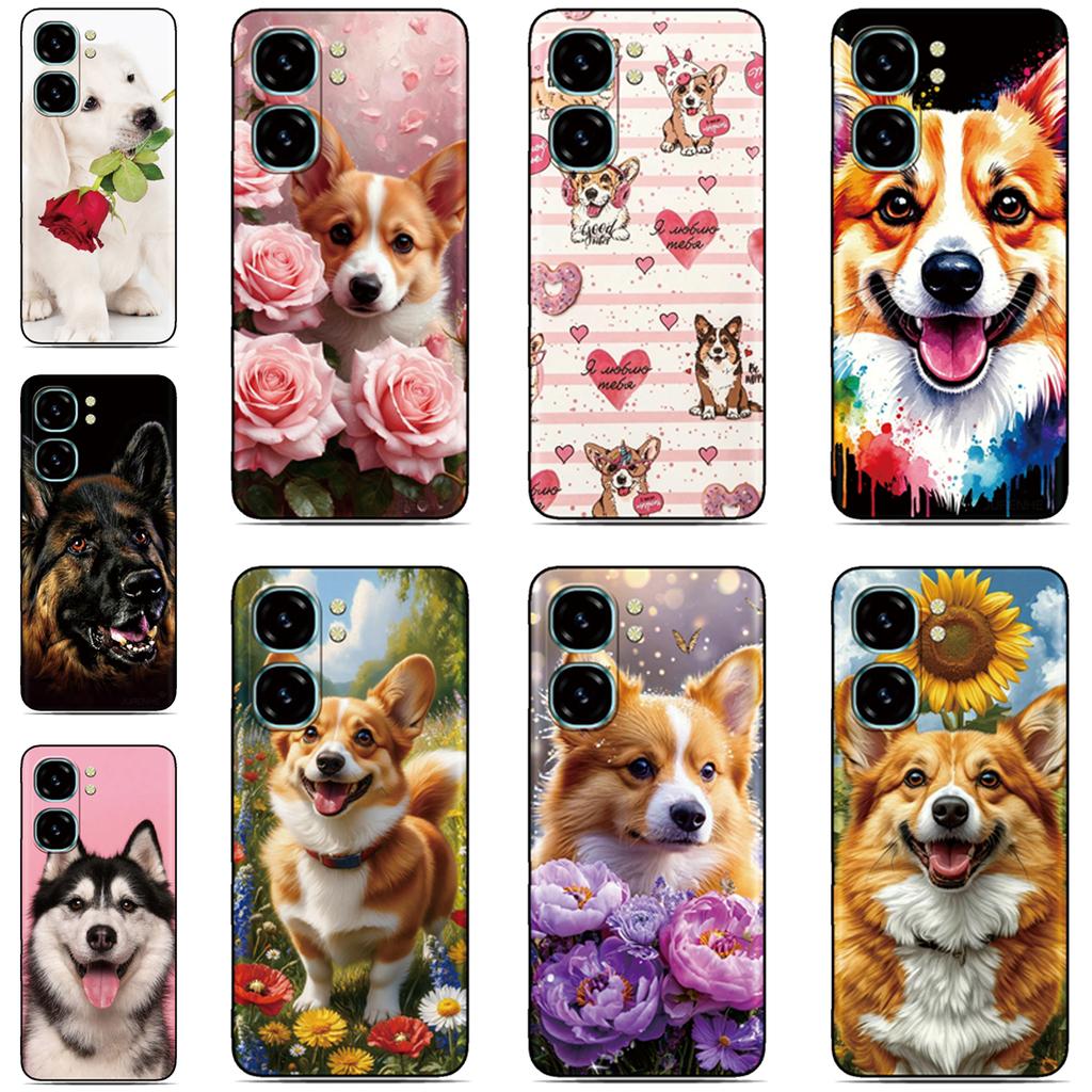 Pug Dog Puppy Phone Case For Samsung Galaxy A57 A37 A27 A07 A16 A17 4G A36 A56 5G A53 A54 A35 A26 A41 A10 A22 A14 A04s Cover