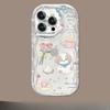 Geeignet für Apple 15 Handy Fall Silikon IPhone 14 Cartoon Lamm 13promax Armband 16/12mini