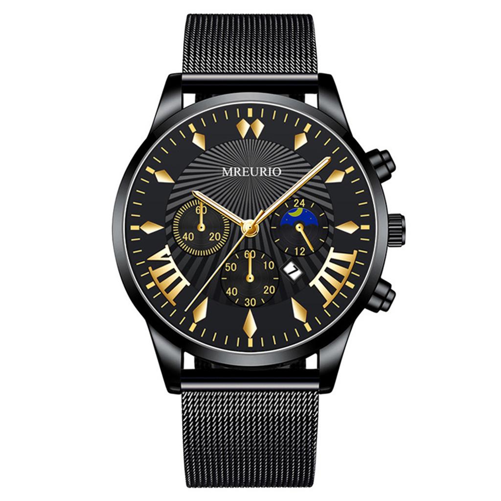 Men's Luminous Running Alarm Clock Watch