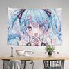 Colorful Anime Girl Tapestry Bedroom Decoration Wall Hanging Blanket Tapestry Cool Stuff For Room