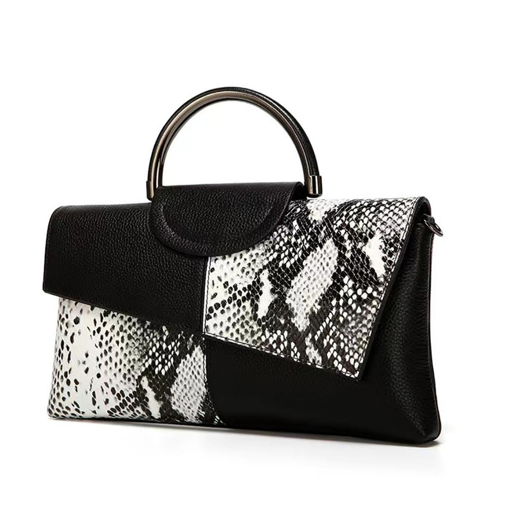 2025 Handheld Bag for Women New Large Capacity Party Clutch Crocodile Pattern Fashionable Elegant Crossbody Bag