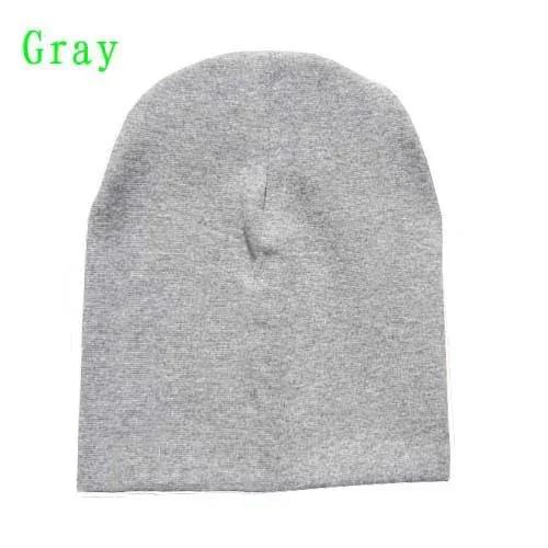Cappello in Maglia Solido per Bambini da 0 a 3 Anni Cappellino Caldo Invernale in Cotone per Neonato Primavera Autunno Berretto per Bambino/a