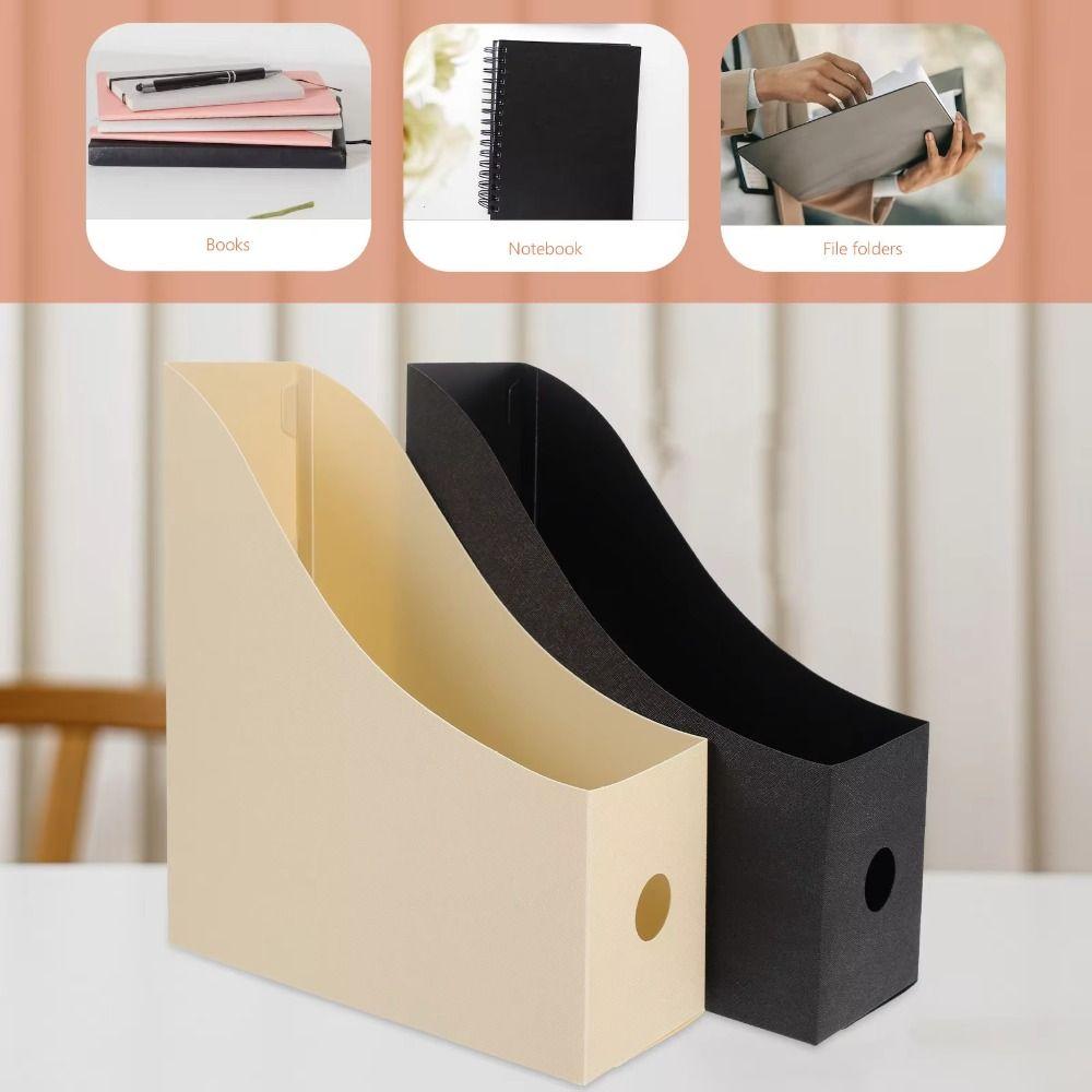 Adjustable Desktop Bookshelf Plastic Material Document Holder Desktop Organizer  Document Storage