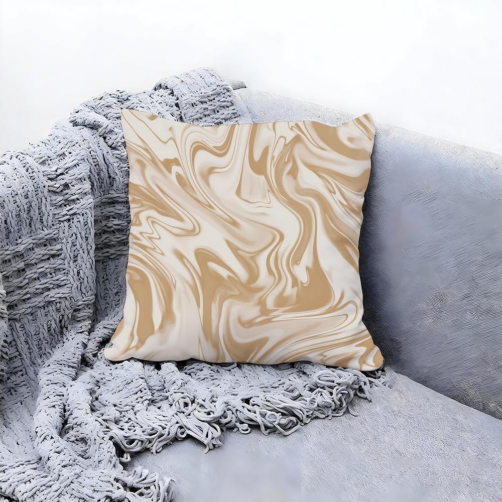soft water ripple Cushion Cover Premium Comfort Reversible Pillow Cove Two in One Design for Any Room Car Interior
