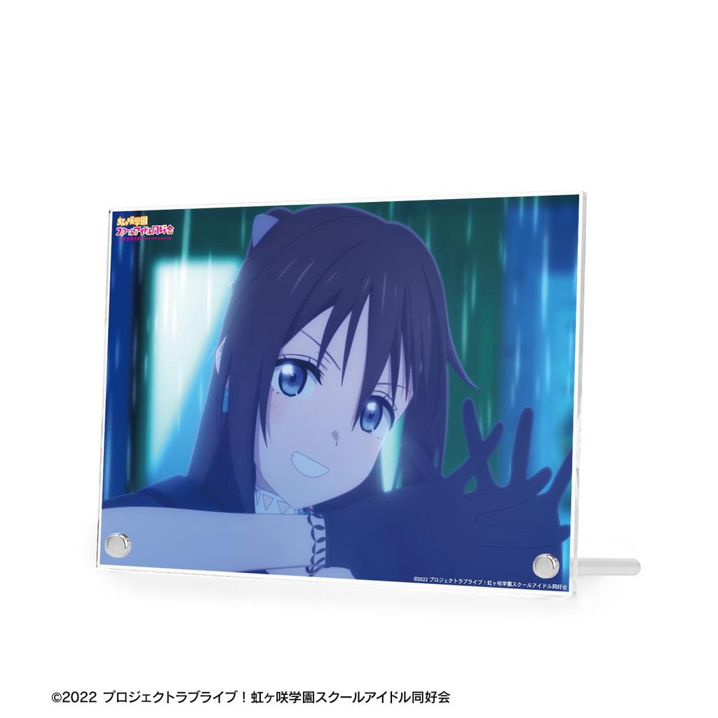 Love Live Nijigasaki High School Idol Club Solitude Rain Scene A5 Acrylic Panel