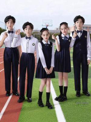 School Performance Uniforms for Poetry Recitation and Public Speaking: Choir Costumes for Boys and Girls
