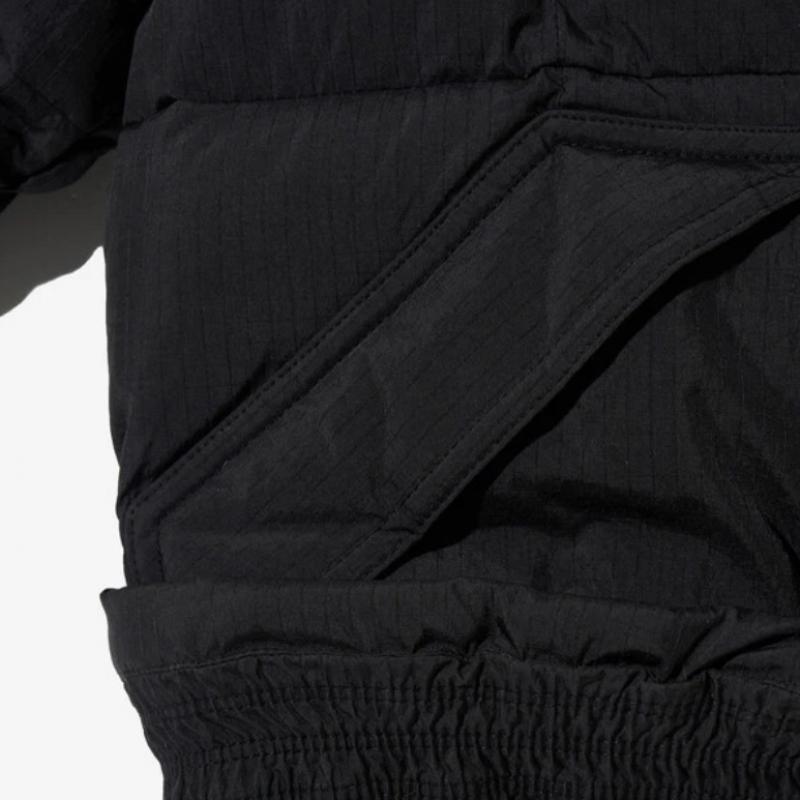 [fila Kids] Logo Point Half Neck Short Down  Fk2djg4204x Blk  q0zFk2djg4204xBlk