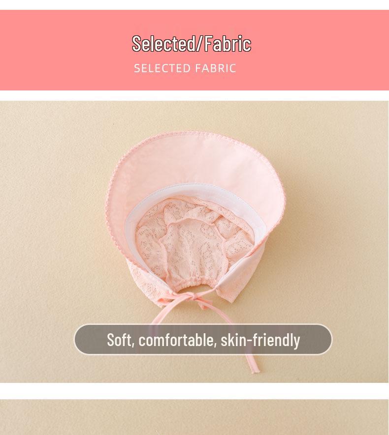 Girls' Lace Princess Sun Hat - Cute & Adorable Wide Brim for Spring/Summer