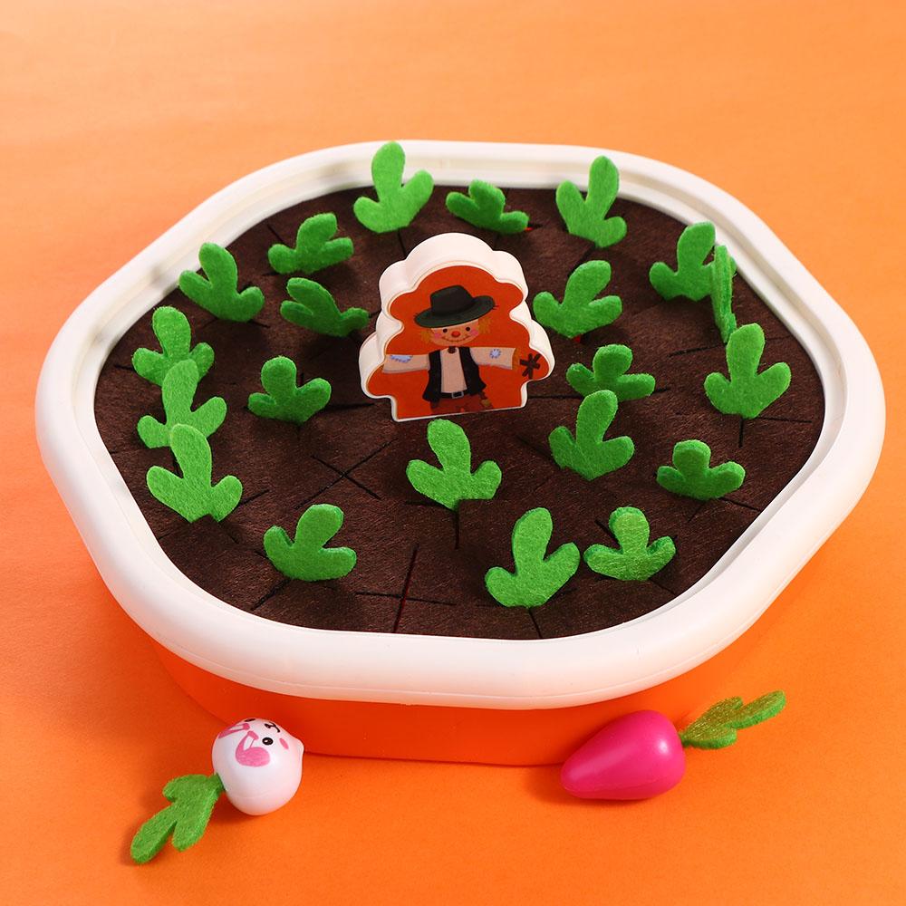 

Game Pulling Radish toys Farm Pull Radish Game Parent-child Interaction Toys Vegetable Memory Game Pull Radish