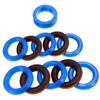 11Pcs Airless Spray Seal Ring Repair Set 244194 For Spraying Machine Blue&Black
