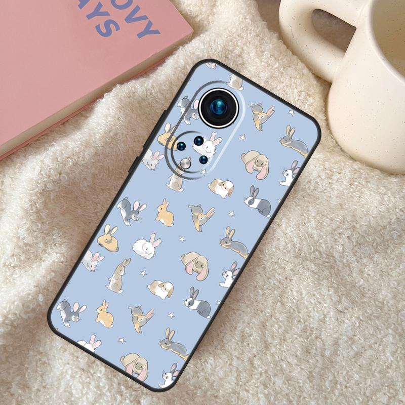 Cute Bunny Rabbit Case For Honor 200 Lite Magic 7 5 6 Pro Honor X9c X9b X9a X8b X8a X8 X9 50 70 90 Lite Coque
