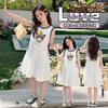 Girls' Dress Summer Dress 2026 New Stylish Children's Temperament Princess Dress Girls' White Sleeveless Vest Dress
