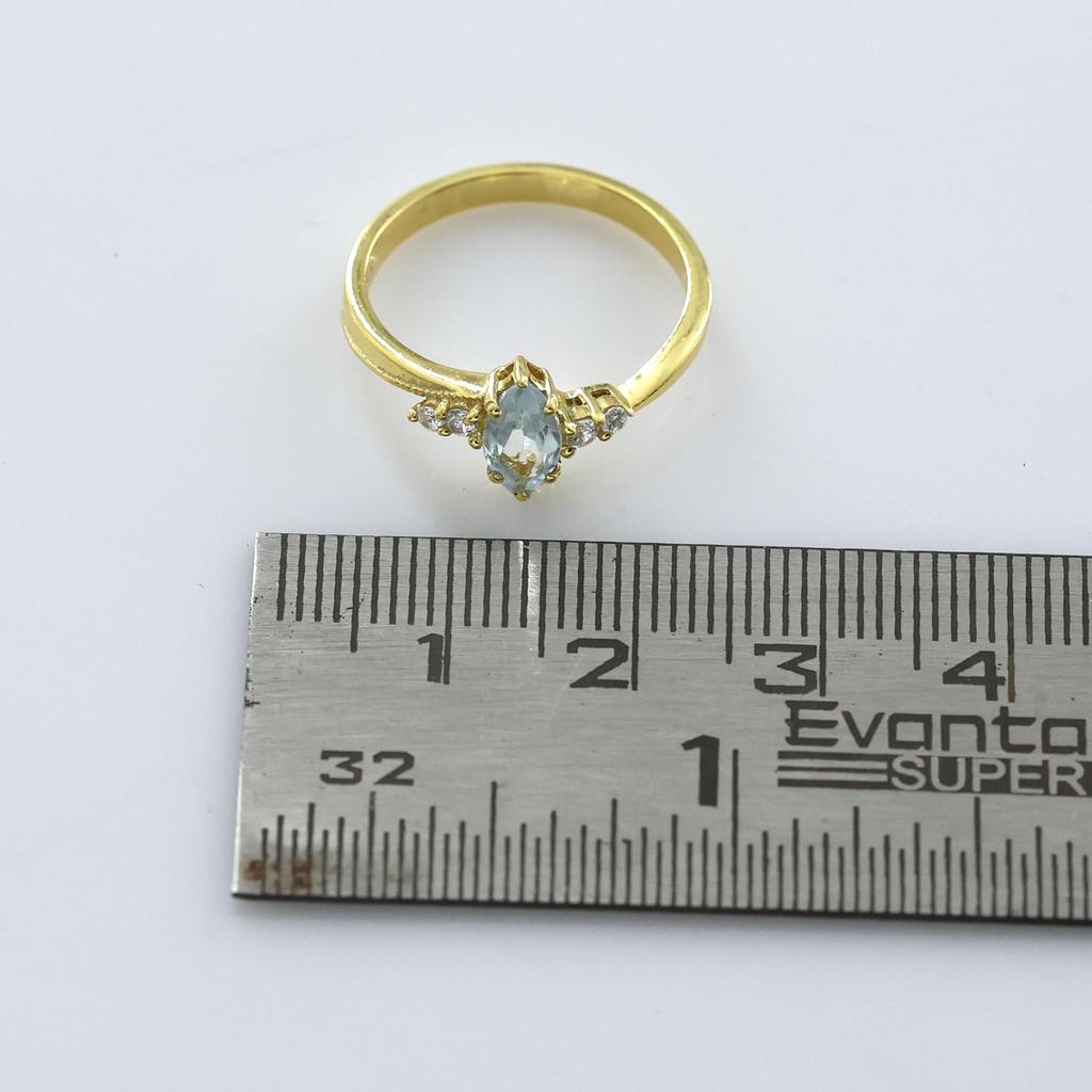 Silver Jewelry, Gold Plated Ring, Handmade Jewelry, Gift For Her, Dainty Ring