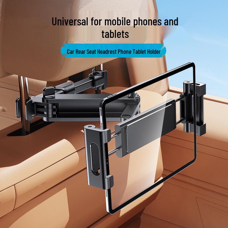 Car Rear Seat Tablet & Phone Holder Pillow Bracket
