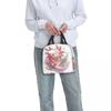 Cute Cartoon Axolotl In Coral Reef Insulated Lunch Bag for Women Children Leakproof Food Boxes Thermal Lunch Box Tote