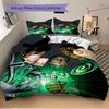 3pcs Green Lantern Cover Set,Soft Comfortable Duvet Cover,Guest Room (1*Duvet Cover + 2*Pillowcases, Without Core) yy251024173
