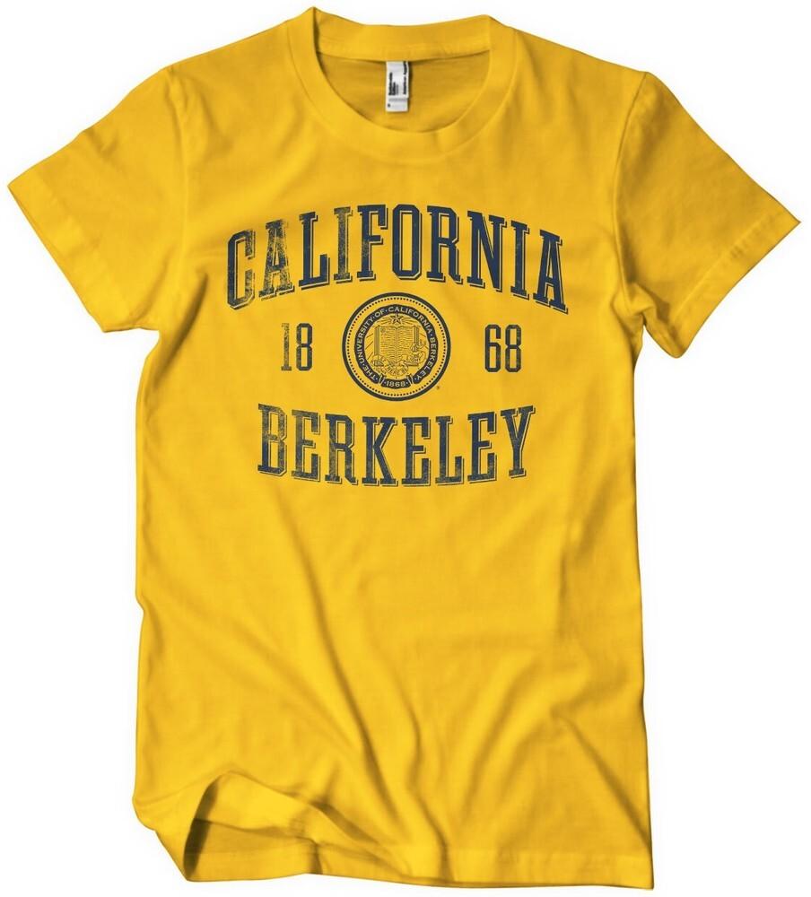 New Berkeley University of California Washed Seal T-Shirt Gold- XXXL