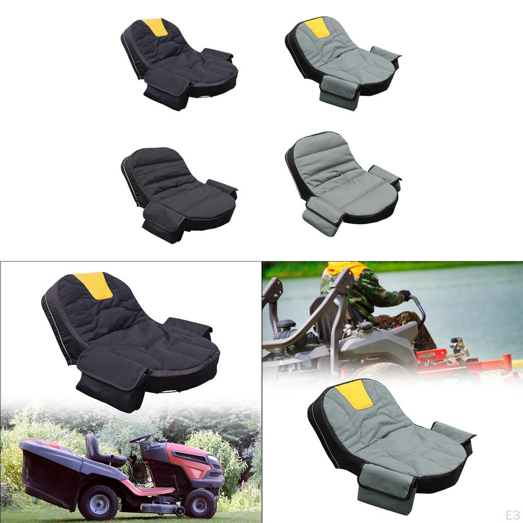 Rasenmäher Sitzbezug Schutz Praktisch Rutschfest Gepolstert Ersatz Outdoor Gummiband