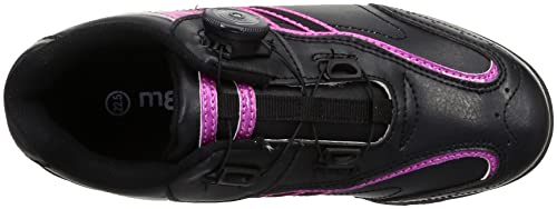 Hirota Golf Mega Golf Women's Golf Shoes, Black, Size 23.0 Cm, 4E