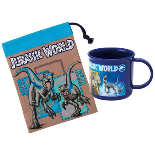 Skater Jurassic 24 Boys Cup, 200ml Plastic, Dishwasher Safe, Made In Japan, for Children's Lunch Boxes (KE4AAG-A)