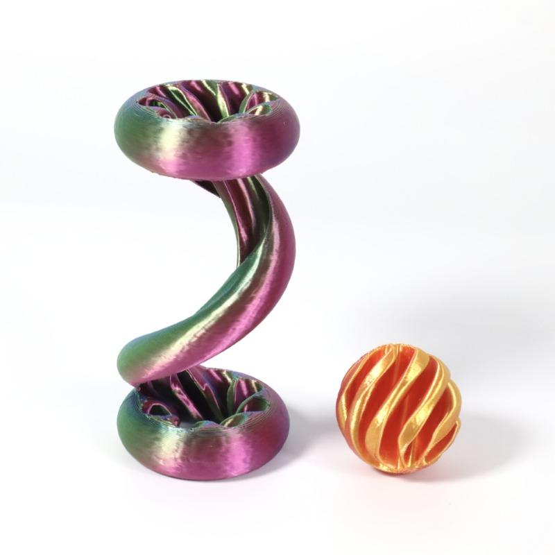 

1pc 3D Printed Fun Spiral Toy, Leisure And Relaxation Toy ,Desk Ornaments