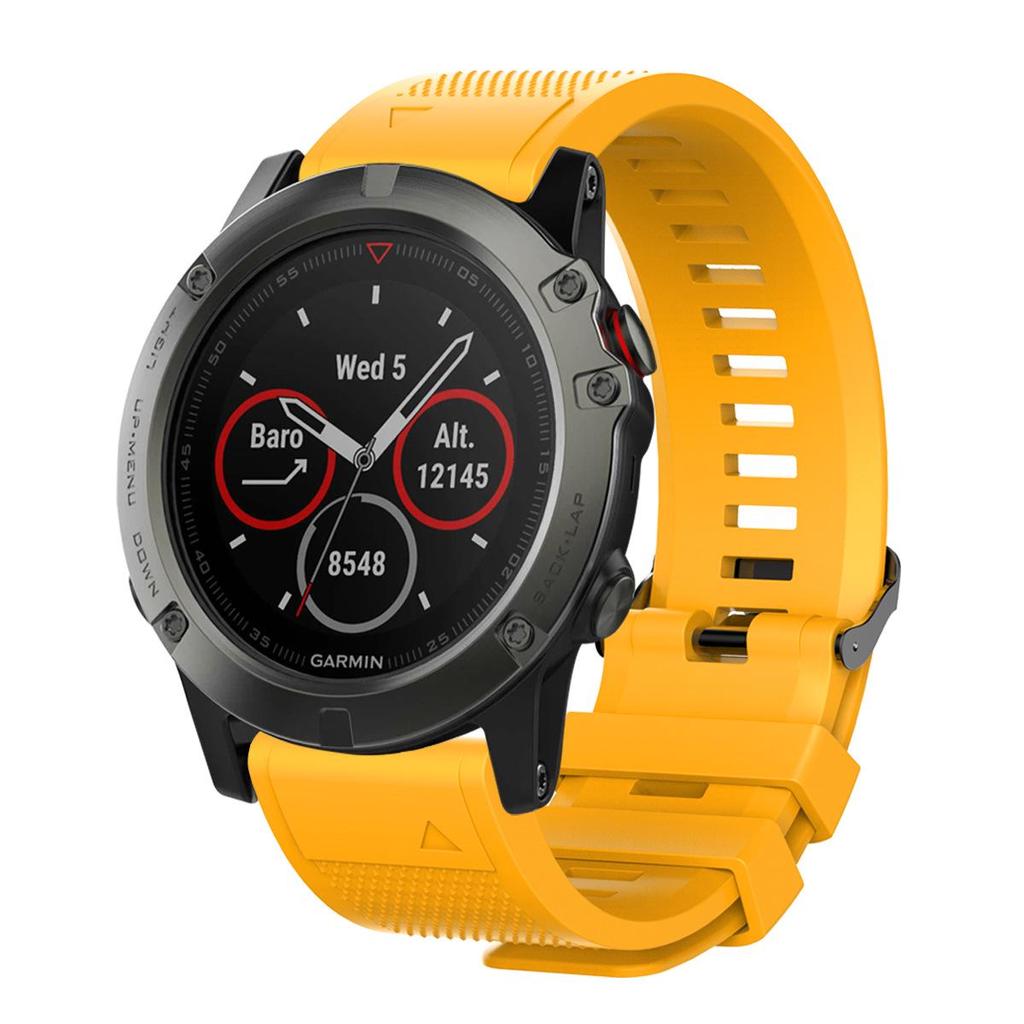 Garmin Fenix 7X/5S/6 Szilikon Gyorskioldó Csere Óraszíj