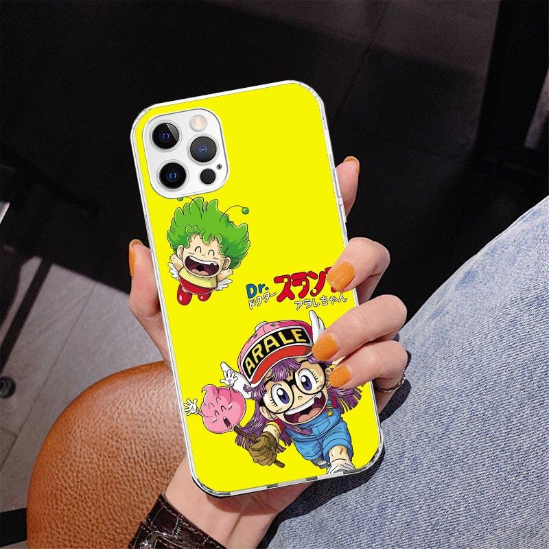 Arale Dr Slump Phone Case For iPhone 17 Air 16 Pro Max 16E 15 + 14 Plus 11 12 13 Mini 7 8 SE Gift Print Cover Fundas