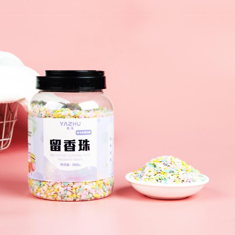200g/800g Large Capacity Laundry Beads Lasting Fragrance Two-color Beads Soft Clothes