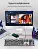 KB460 Ultra-Thin RGB Backlit Silent Wired Keyboard for Gaming & Office Use