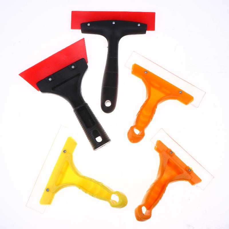 1Pcs No Scratch Glass Window Windshield Wiper For Auto Home Bathroom Cleaning Car Silicone Water Squeegee Soft Blade Scraper
