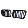 2-piece double-line style front grille for BMW E36 LCI 1997-1999 M3 double-bar upper grille