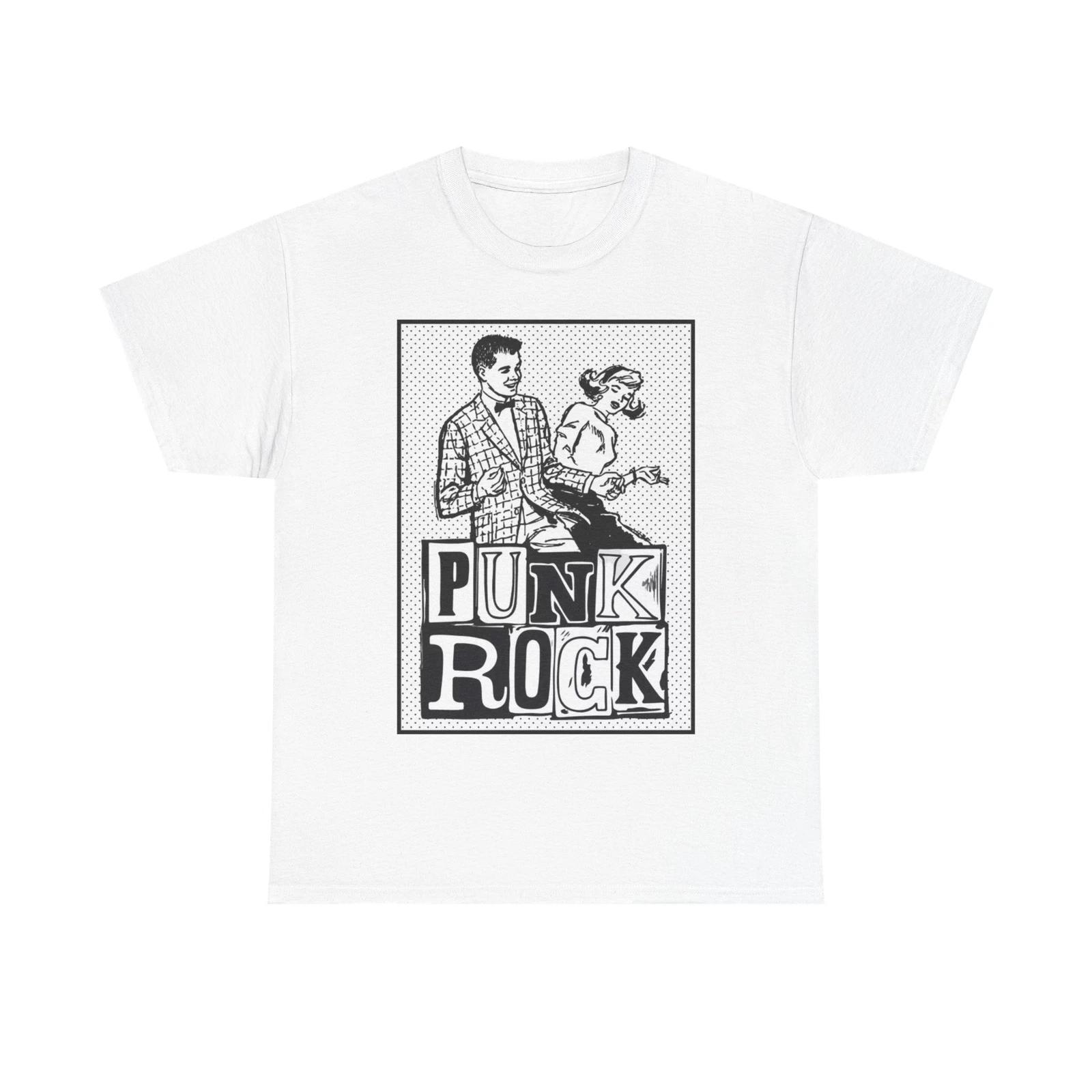 Men s and Women s T-shirts Punk rock L