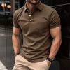 Short-sleeve polo shirt, stylish and comfortable, perfect for casual daily wear.