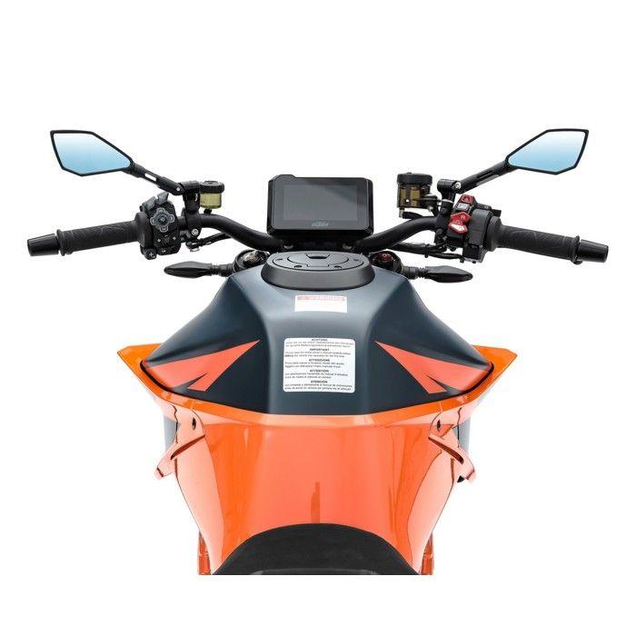 Motorradspiegel Zaddox schwarz DP50