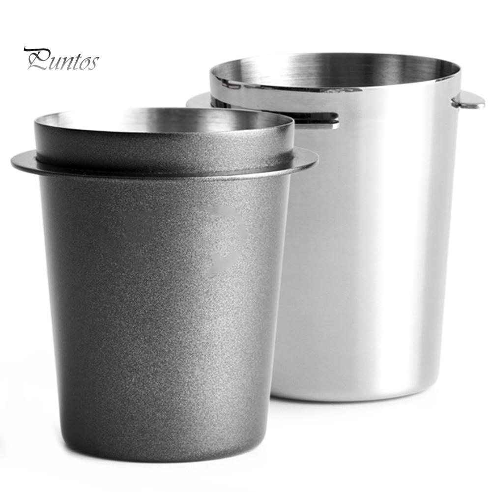 58mm-Kaffee-Dosierbecher Kaffeedosierbecher Pulverzuführungsteil für Espressomaschine Griff Kaffeefilter Kaffeemaschinenteil Kaffee-Siebträger-Dosierbecher Edelstahl-Kaffeedosierbecher Silber 58mm-Kaffee-Dosierbecher Kaffeedosierbecher Pulverzuführungsteil für Espressomaschine Griff Kaffeefilter Kaffeemaschinenteil Kaffee-Siebträger-Dosierbecher Edelstahl-Kaffeedosierbecher Silber