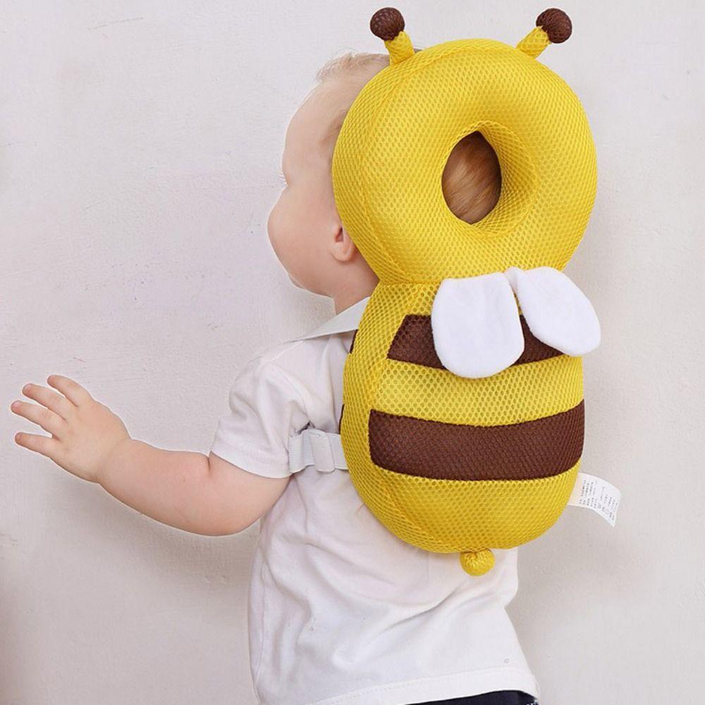 Kawaii Baby Kopfschutz Kissen Biene Kinder Schutzkissen Süßes Baby Anti-Sturz Kissen Säugling