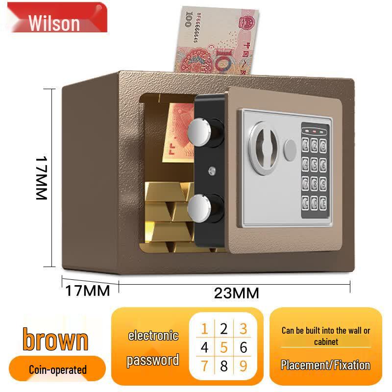 Weiersin Household Mini Electronic Steel Safe