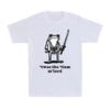 T'was the Tism Mein Herr Mittelalterlicher Ritter Frosch Hält Ein Messer Vintage Herren T-Shirt Unisex T-Shirt
