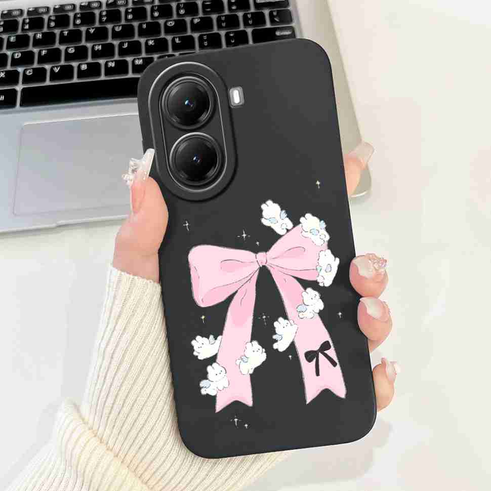 For Xiaomi Poco X7 Pro Case Cover Soft Silicone Popular Butterfly Phone Case For Poco X7 PocoX7 Pro 5G Fundas Coque Housing