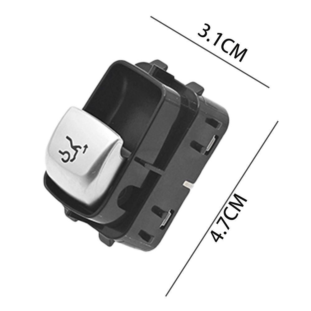2229050409 fits the tailgate, trunk, and luggage compartment lid button control switch of the Mercedes-Benz W222.
