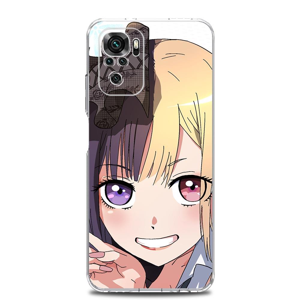 

Чехол для телефона с изображением японского аниме «My Dress Up Darling» для Xiaomi Redmi Note 12 11 9S 9 8 10 Pro Plus 7 8T 9C 9A 8A K40, игровой прозрачный чехол Redmi Note 7