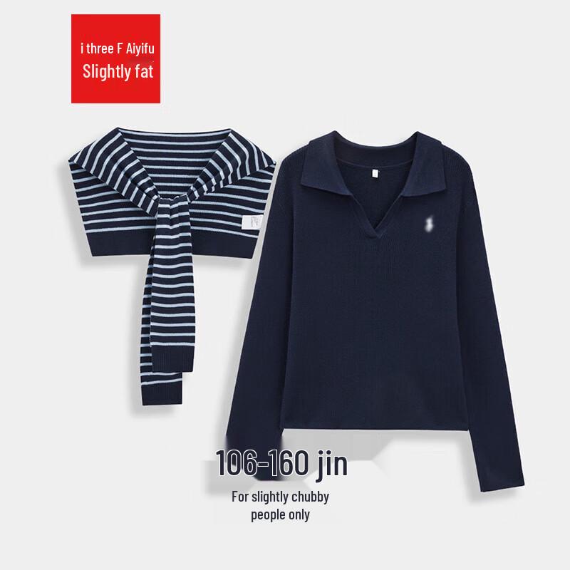 

IEF Женский вязаный топ большого размера в корейском стиле XL