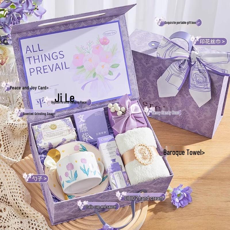 Peace & Joy Ceramic & Wellness Gift Set