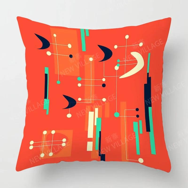 Nordic Fall Home Decor Autumn Throw Pillow Case Sofa Cushion Cover Modern X X Geometry