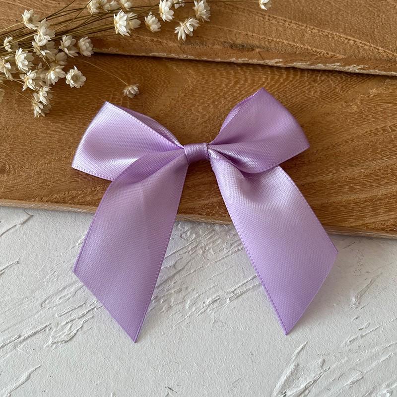 2.5cm Wide Handmade Ribbon Bow Knot for DIY Clothing & Hair Accessories, Card Holders, and Decorations